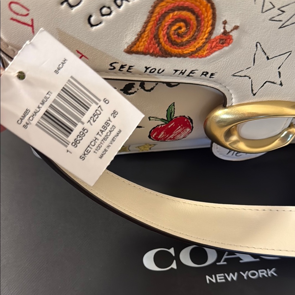 Coach Multicolor Graffiti Shoulder Bag - Picture 4 of 11